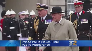 Prince Philip Makes Final Public Appearance