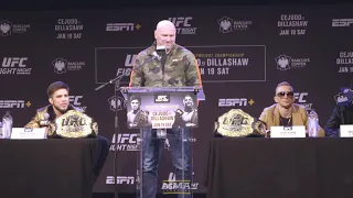 UFC Brooklyn Pre-Fight Press Conference - MMA Fighting