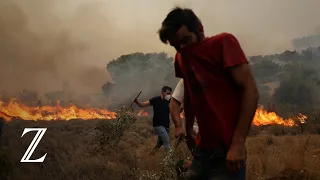 Waldbrände in Europa: Griechenland erwartet am Donnerstag die nächste Hitzewelle