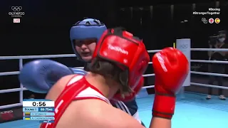 Gabriele Stonkute (LTU) vs Anastasia Chernokolenko (UKR) - 🥊1/8 Box Euro Qualifiers Paris 2021.06
