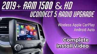 2019+ Ram 1500 & HD UConnect 5 UBD Wireless Apple Carplay & Android Auto Upgrade -  Infotainment.com