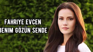 Fahriye evcen - benim gözüm sende ( lyrics )