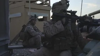 U.S. Marines Reinforcing The Baghdad Embassy Compound in Iraq, Jan. 2, 2020