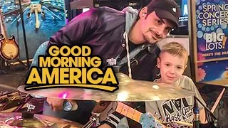 Good Morning America (6 year old Drummer) Avery Drummer & Brad Paisley