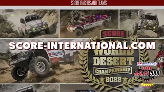 Live Tracking of the 54th Annual SCORE Baja 500