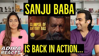 Antony Das Leo Reaction Foreigners | Sanjay Dutt Reaction | Glimpse Reaction