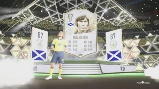 OMG Packing Kenny Dalglish in my Base Icon Pack! FIFA 22 Ultimate Team
