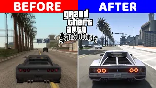 How To Install GTA San Andreas BEST REALISTIC GRAPHICS MOD | For Low End PC! 2022