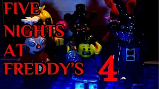 Лего мультфильм «Пять Ночей с Фредди 4» Lego Five Nights At Freddy’s 4 stop motion