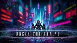 Break the Chains | Cyberpunk Rock | Synthwave & Rock Fusion