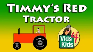Учитесь Spell Трактор с Тимми - Красный трактор