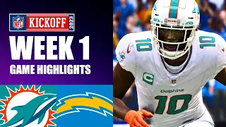 Dolphins vs. Chargers Week 1 | Madden 24 Simulation Highlights