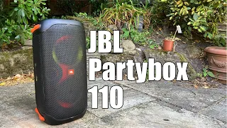 JBL Partybox 110 Review and Sound Test - Best party Speaker?