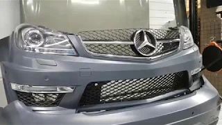 Комплект обвеса Mercedes-Benz W204 AMG C63 6.3L