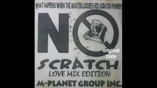 No scratch dj jed Love mix edition original copy