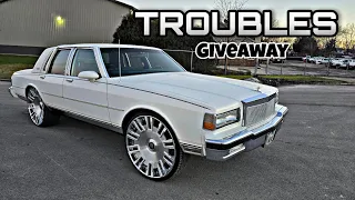 "Troubles" 1989 Chevy Caprice LS Brougham giveaway car