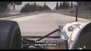 Confira o momento da morte do piloto Airton Senna