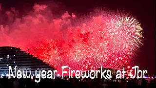 Fireworks at jumeirah beach | new year fireworks at dubai | fireworks at Burj al Arab| 2023
