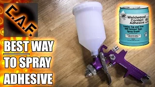 How to Spray Adhesive - CarAudioFabrication