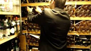 Wine cellars tour at Le Gavroche