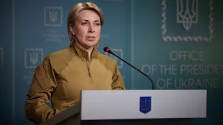 Ірина Верещук розповідає про результати роботи гуманітарних коридорів 23 березня.