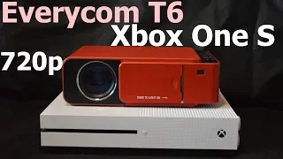 Everycom T6 и Xbox One S  Проектор для игр (цена качество)