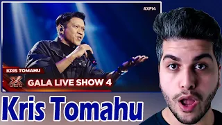 Kris Tomahu - Tanpa Batas Waktu (Ade Govinda Feat Fadly) Live Show 4 -X Factor REACTION [ENG SUB]