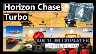 Horizon Chase Turbo 4 Player Local Multiplayer Xbox One - Gameplay