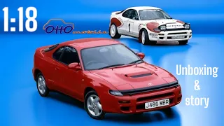 A Toyota with rally DNA: OttO Mobile Toyota Celica GT Four R/C🇯🇵 Unboxing&Story