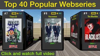 Top 40 World Best Web Series | World Best TV shows | IMDB Rating