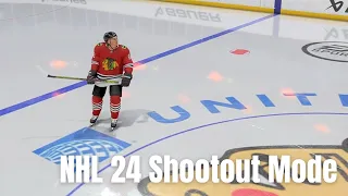 THE RETURN OF THE BLACKHAWKS....   *NHL 24 SHOOTOUT MODE*