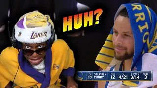 REACTING TO CURRY WORST SHOOTING NIGHT IN CAREER VS SUNS!!! HOW?!?!?