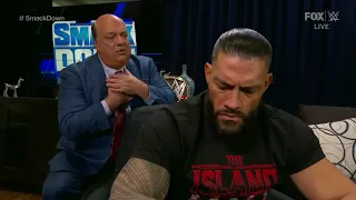 Roman Reigns & Paul Heyman Backstage Segment - WWE Smackdown 1/20/23