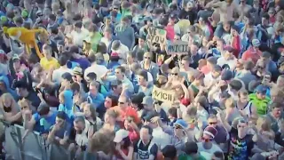 Avicii- enough is enough (don't give up on us ) wonderful moment with NERVO  TOMORROWLAND 2011