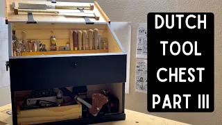 Building a dutch tool chest with handtools part III - Assembly, final touches, and loading