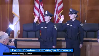 Police Department Swearing in Ceremony