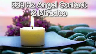 528 Hz ANGEL CONTACT, MIRACLES & TRANSFORMATION SLEEP MEDITATION