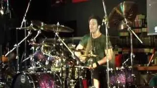 Glen Sobel - Alice Cooper "Billion Dollar Babies" - Mapex clinic tour 2013 Melbourne Australia