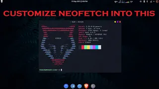 Add custom ASCII logo to neofetch | easy af | no extra software | custom neofetch | customization