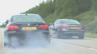 Mercedes C63 vs BMW M3 vs Audi RS5!