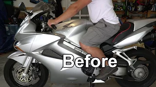 How to install Helibars on a 6th gen VFR800
