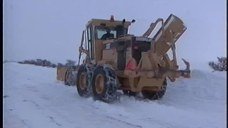 Motor Grader Snow Removal Operator Training
