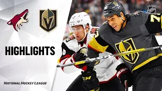 NHL Highlights | Coyotes @ Golden Knights 12/28/19