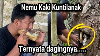 MAKAN KAKI KUNTI .HASIL PERBURUAN ANGKER. RASANYA BIKIN MELONGO