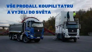 Obytný vůz na podvozku TATRA PHOENIX na testech v Ostravě!