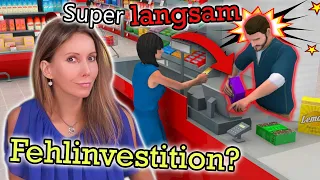 Was TUT er da?! Der erste KASSIERER für meinen Supermarkt 🧀 Supermarket Simulator Gameplay deutsch