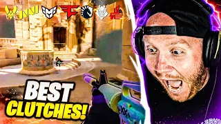 TIMTHETATMAN REACTS TO BEST CLUTCHES IN FINAL CSGO MAJOR