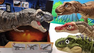 Jurassic World Dominion Tyrannosarurus Rex Toy UNBOXING! New 2022 Dino Movie T-Rex Thrash'N Devour