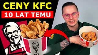 CENY W KFC 10 LAT TEMU A TERAZ - O ILE ZDROŻAŁ KUBEŁEK?!