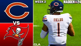 Bears vs. Buccaneers Simulation | Week 2 | Madden 24 PS5